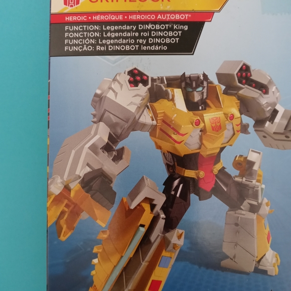 Transformers Cyberverse Grimlock Ultimate Action Figure  Seismic stomp  New